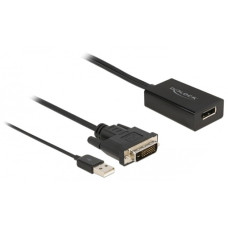 DisplayPort Buchse(schwarz, 50cm, 4K mit HDR Funktion)