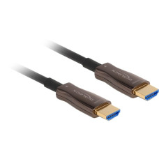DeLOCK Aktives Optisches HDMI Kabel 8k 60Hz(schwarz, 20 Meter)