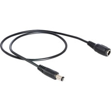DeLOCK DC Verlängerungskabel(schwarz, 50cm)