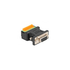 Terminalblock Adapter mit Drucktaster(schwarz)