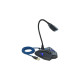 DeLOCK Desktop USB Gaming Mikrofon(schwarz/blau)