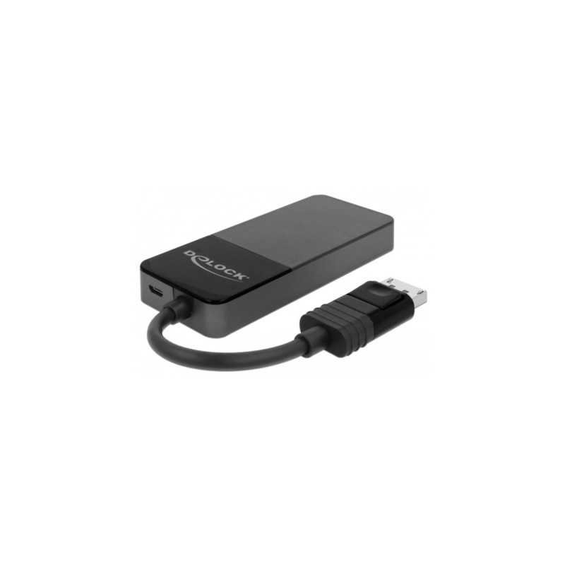 3x HDMI MST Splitter, Splitter & Switches(schwarz, 12,5cm Kabel)