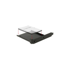 DeLOCK Einbaurahmen für 1 x 2.5" HDD 18212(schwarz)