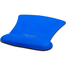 DeLOCK Ergonomisches Mauspad mit Handballenauflage(blau)