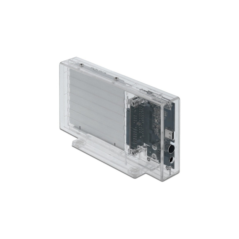 DeLOCK Externes Dual Gehäuse für 2 x 2.5