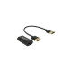 VGA Buchse, Adapter(schwarz, mit 15cm HDMI-Kabel)