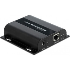 DeLOCK HDMI Empfänger für Video über IP, HDMI Verlängerung(schwarz)