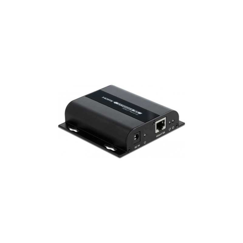 DeLOCK HDMI Empfänger für Video über IP, HDMI Verlängerung(schwarz)