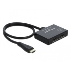 2 x HDMI out 4K 60 Hz(schwarz, Outlet)