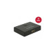 DeLOCK HDMI-Switch 2 - 1 bidirektional 4K 60Hz, HDMI Switch(schwarz)