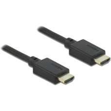 DeLOCK High Speed HDMI-Kabel 48 Gbps 8K 60Hz(schwarz, 2,5 Meter)
