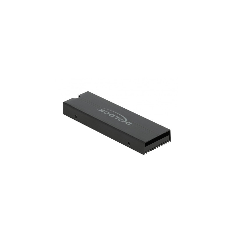 DeLOCK Kühlkörper für M.2 SSD 2280(schwarz)