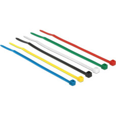 DeLOCK Kabelbinder farbig, 100mm x 2,5mm(100 Stück)