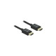 DeLOCK Koaxiales High Speed HDMI-Kabel 48 Gbps 8K 60Hz(schwarz, 2 Meter)