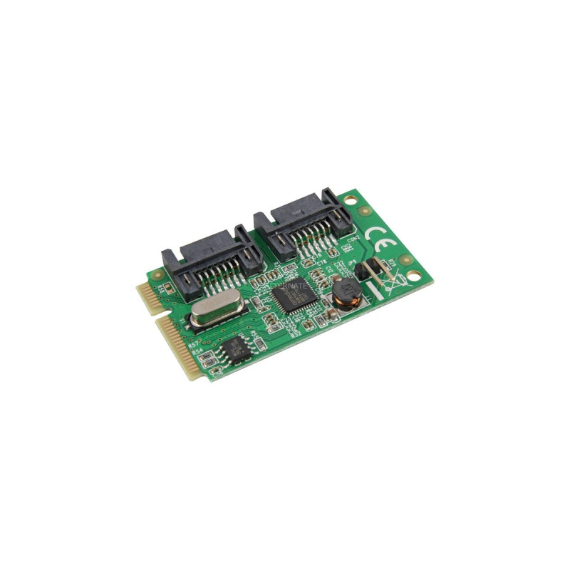 DeLOCK MiniPCIe I/O PCIe 2xSATA 6Gb/s, Controller