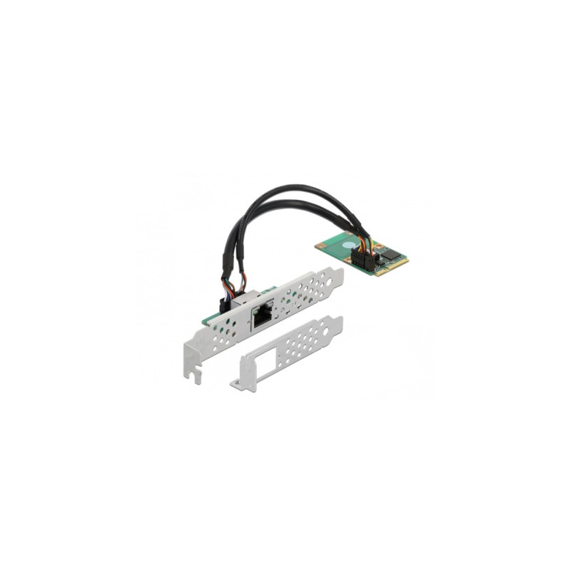 DeLOCK MiniPCIe I/O PCIe LAN 1xRJ45 i210, LAN-Adapter