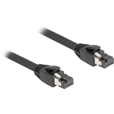 DeLOCK Netzwerkkabel RJ-45 Cat.8.1 S/FTP, bis 40 Gbps(schwarz, 5 Meter)