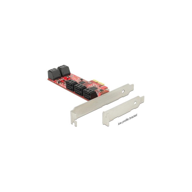 10x SATA 6 Gb/s, Serial ATA-Controller