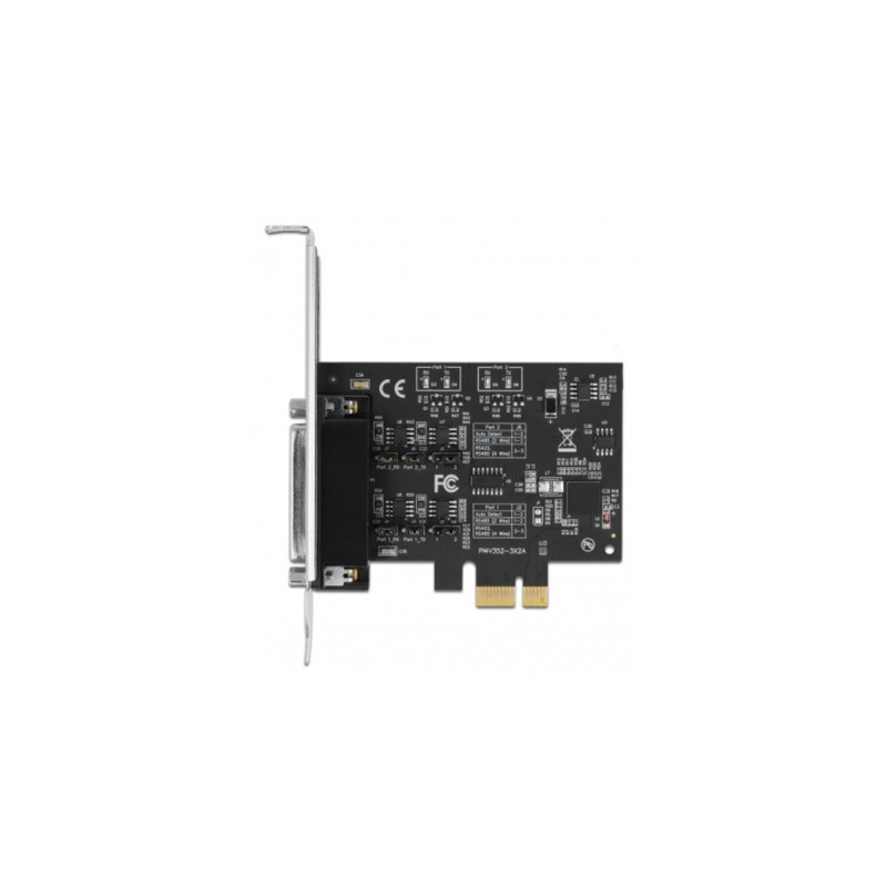 DeLOCK PCI Express Karte zu 2 x Seriell RS-422/485 mit 15 kV ESD Schutz