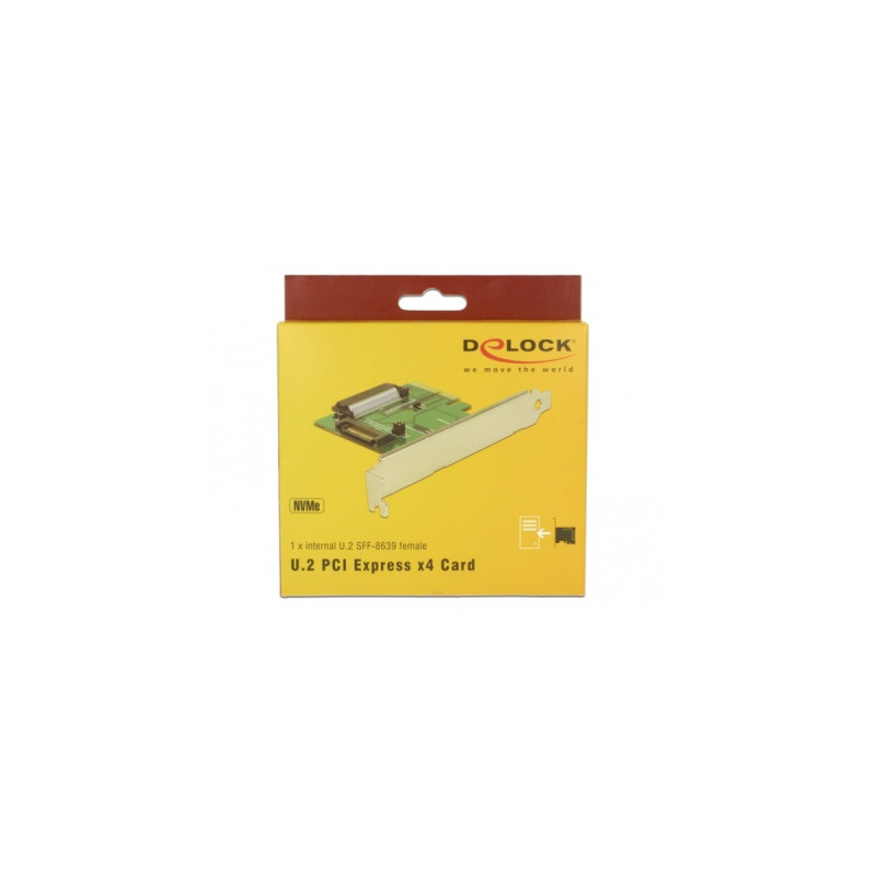 1 x intern U.2 NVMe SFF-8639 Buchse, Controller