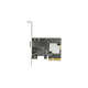 DeLOCK PCI Express x4 Karte zu 1 x SFP+ Slot 10 Gigabit LAN, LAN-Adapter