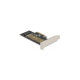 DeLOCK PCI Express x4 Karte zu 1 x intern NVMe M.2 Key M 80 mm