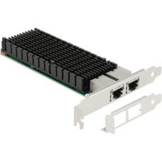 DeLOCK PCI Express x8 Karte 2 x RJ45 10 Gigabit LAN X540, LAN-Adapter