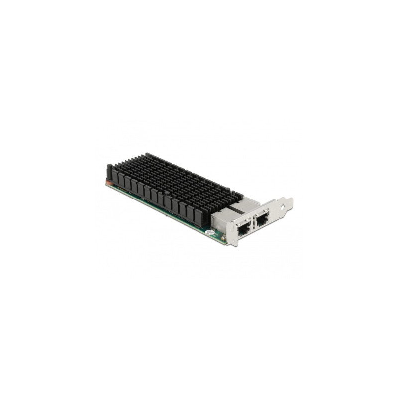 DeLOCK PCI Express x8 Karte 2 x RJ45 10 Gigabit LAN X540, LAN-Adapter