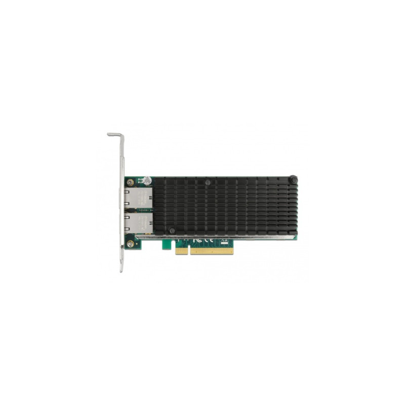 DeLOCK PCI Express x8 Karte 2 x RJ45 10 Gigabit LAN X540, LAN-Adapter