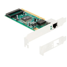 DeLOCK PCI Karte zu 1 x RJ45 Gigabit LAN RTL, LAN-Adapter