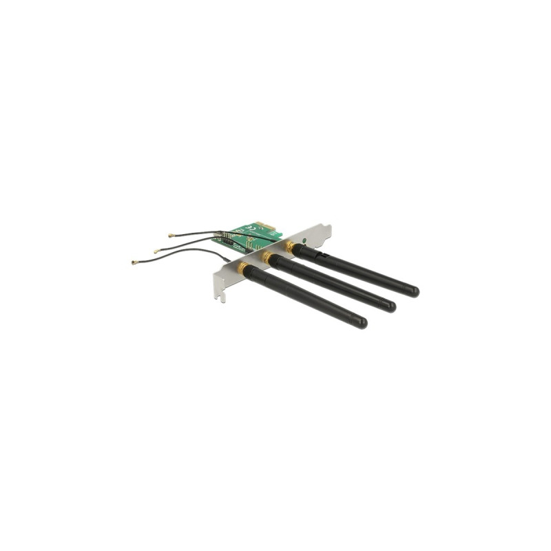 1x M.2 mit 3 Antennen, LAN-Adapter