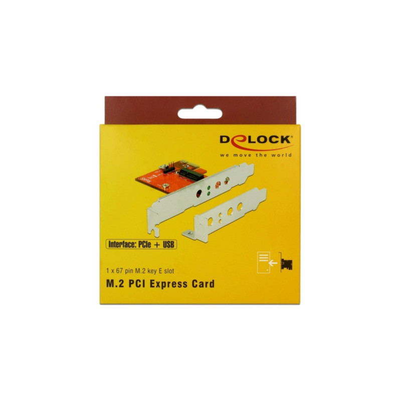 1x intern M.2 E Low Profile, WLAN-Adapter