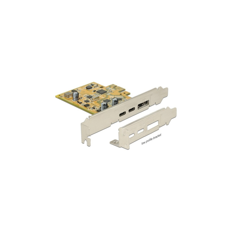 DeLOCK PCIe USB 3.1 Gen2 Type-C Karte, USB-Controller