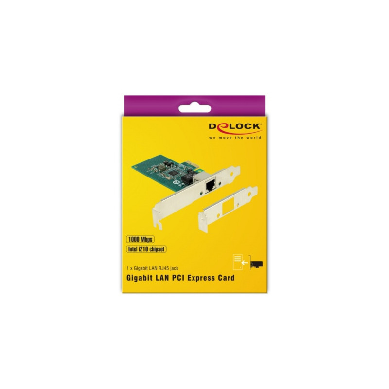 1 x Gigabit LAN, LAN-Adapter