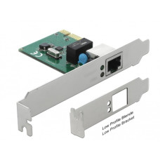 DeLOCK PCIe x1 Karte auf 1 x Gigabit LAN, LAN-Adapter