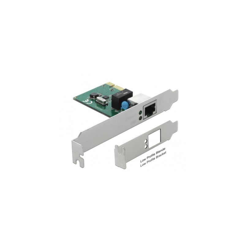 DeLOCK PCIe x1 Karte auf 1 x Gigabit LAN, LAN-Adapter