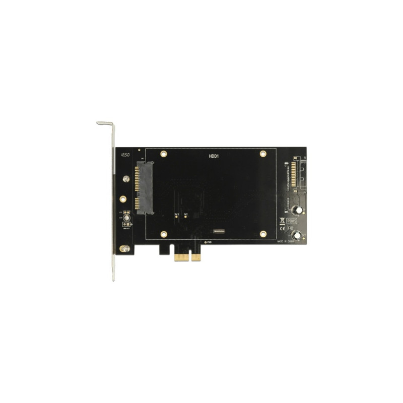 DeLOCK PCIe x1 Karte für 2x SATA HDD/SSD, Controller
