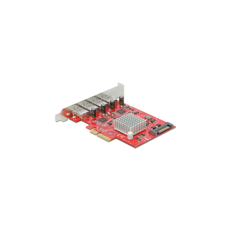 4x extern USB-A 3.2 Gen 2, USB-Controller