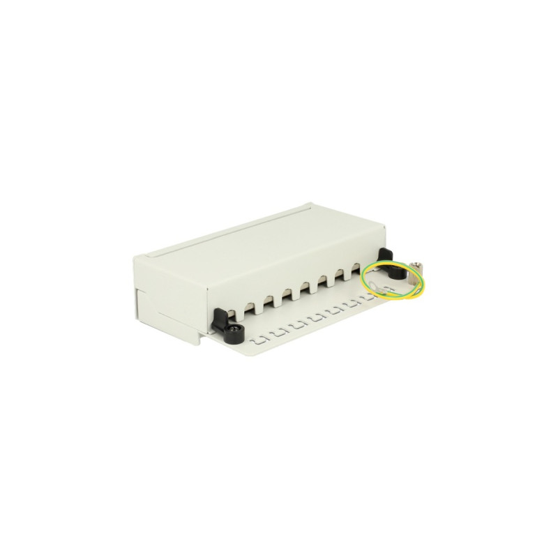 DeLOCK Patchpanel 8P Port Cat.6(grau)