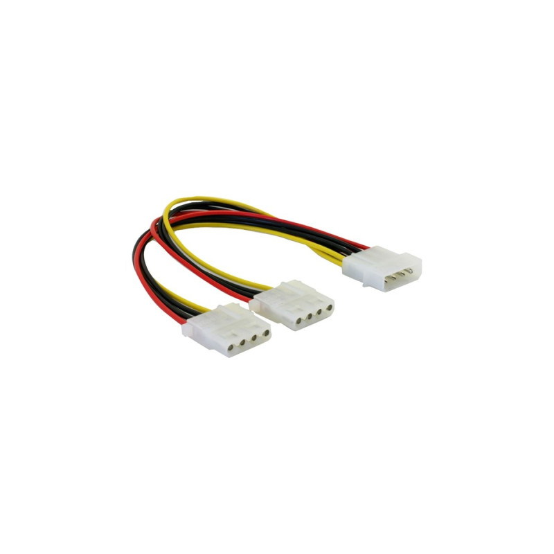 DeLOCK PowerY-Kabel 2x 5,25