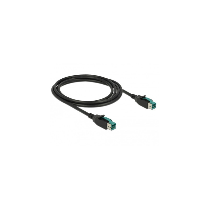 Stecker(schwarz, 2 Meter)