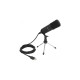DeLOCK Professionelles USB Kondensator Mikrofon(schwarz)