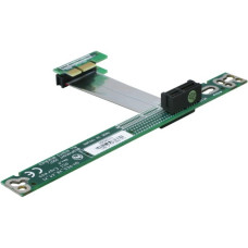 DeLOCK Riser Karte PCI Express x1, Riser Card(mit flexiblem Kabel 7 cm)