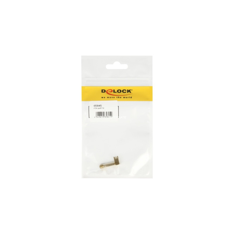 DeLOCK SMA Buchse 90° PCB(gold)