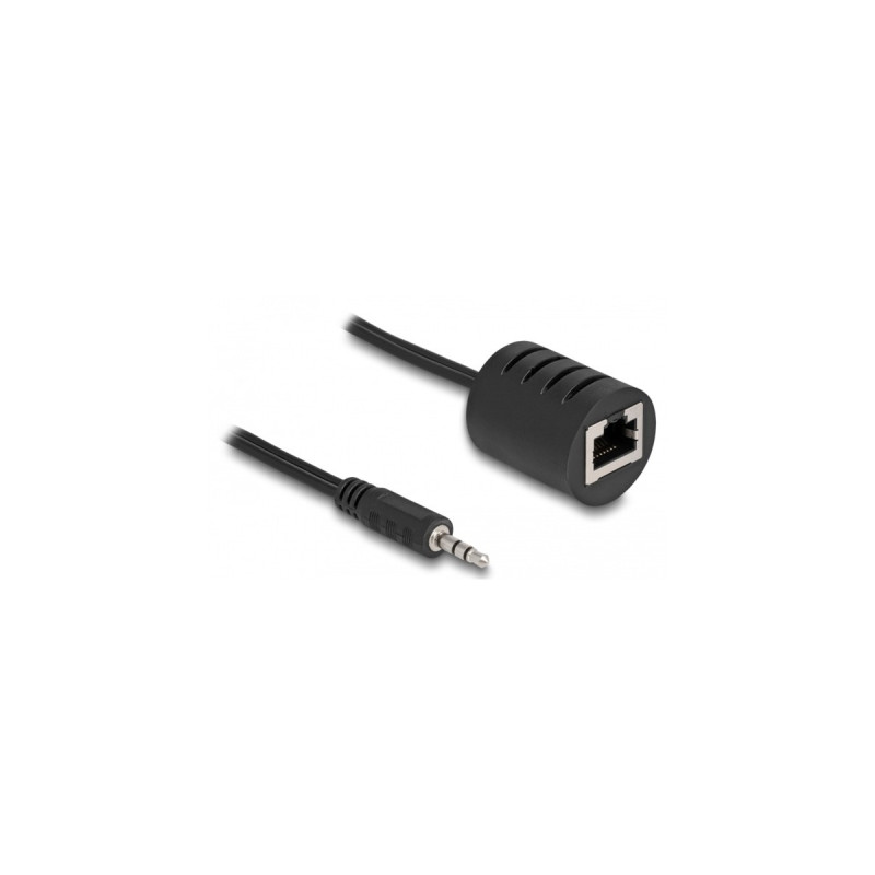 3,5mm Klinke, Cat.5, Adapter(schwarz, 2 Stück)