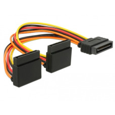 2x SATA 15Pin (Buchse)(15cm)
