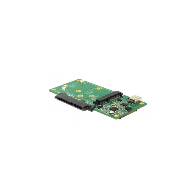 1 x SATA / 1 x M.2 Key B / 1 x mSATA , Konverter