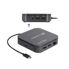 DeLOCK Thunderbolt 3 Mini Dockingstation 8K(schwarz)