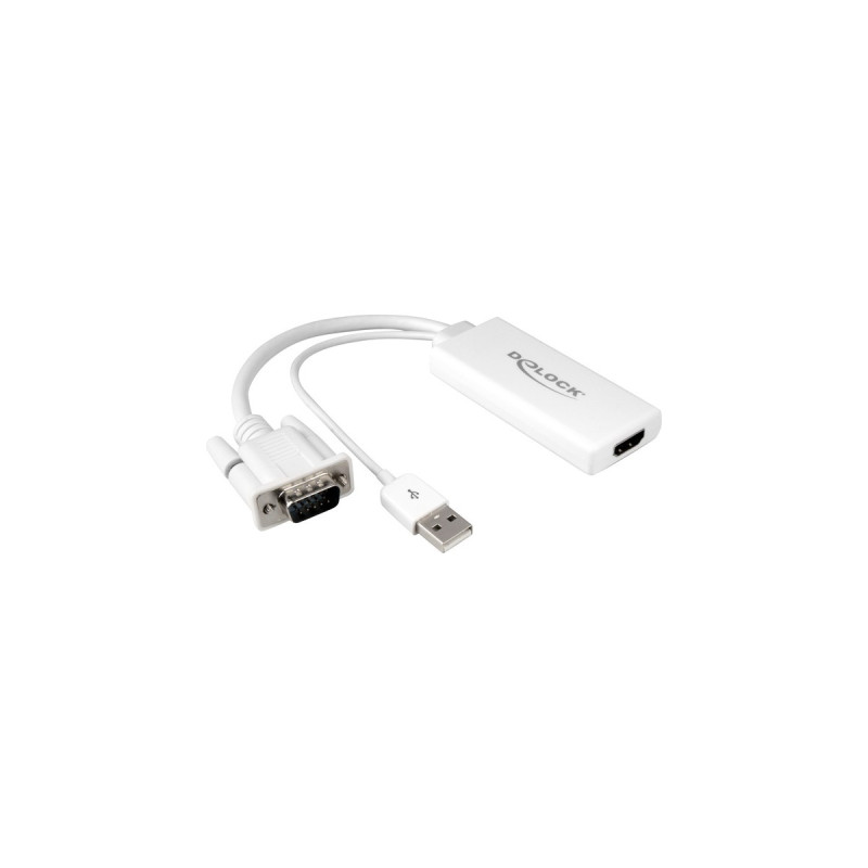 HDMI Buchse(weiß, 25cm)