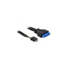 USB 3.2 Pin Header Buchse(schwarz, 60cm)